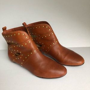 Rosegold booties